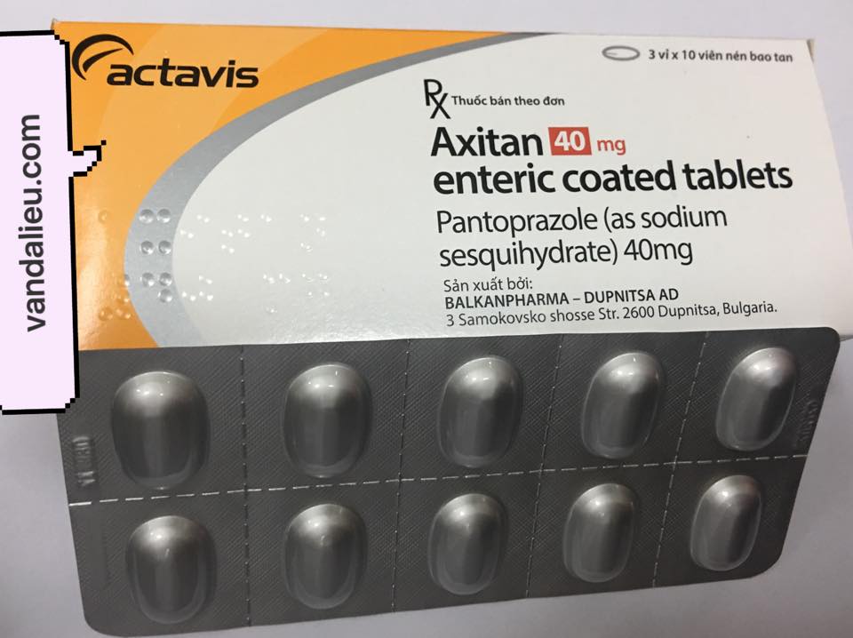 Thuốc axitan 40 là thuốc gì? có tác dụng gì? giá bao nhiêu tiền?