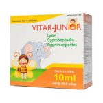 Thuốc vitar junior 10ml là thuốc gì? có tác dụng gì? giá bao nhiêu tiền?