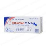 Thuốc bonsartine 25 là thuốc gì? có tác dụng gì? giá bao nhiêu tiền?