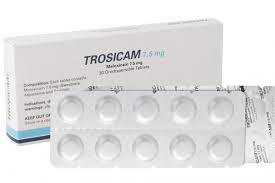 Thuốc trosicam 7.5 mg là thuốc gì? có tác dụng gì? giá bao nhiêu tiền?