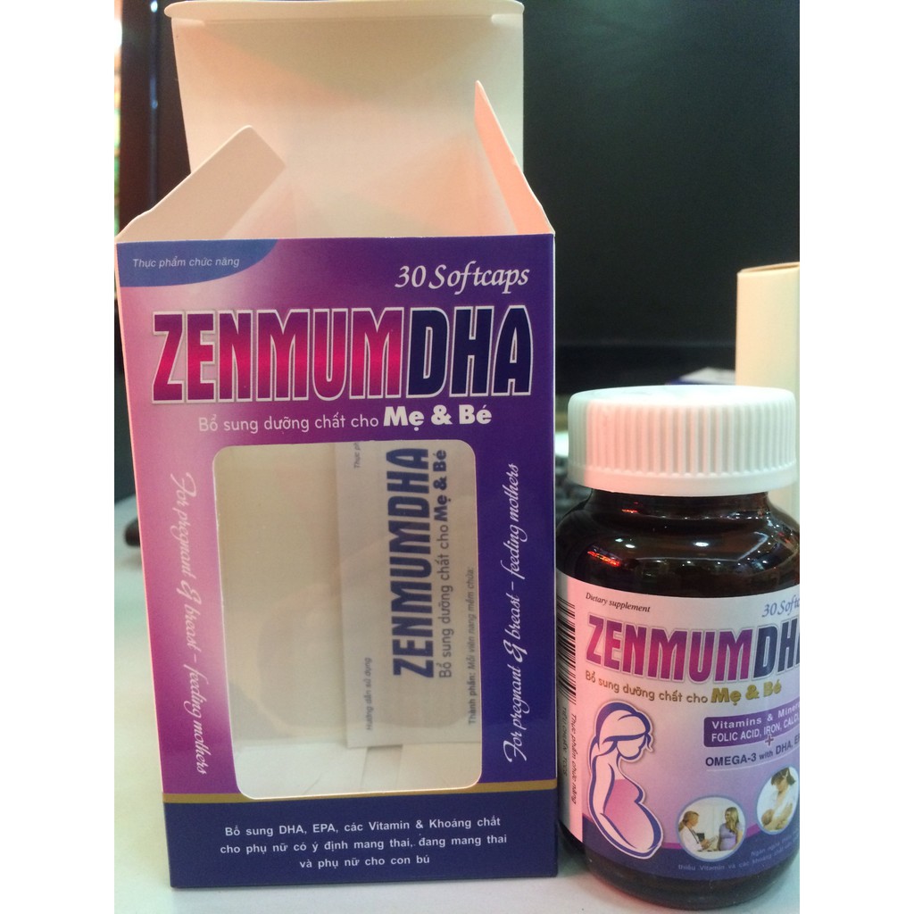 Thuốc zenmum dha là thuốc gì? có tác dụng gì? giá bao nhiêu tiền?