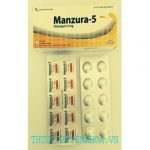 Thuốc manzura 5 là thuốc gì? có tác dụng gì? giá bao nhiêu tiền?