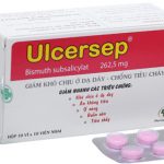 Thuốc ulcersep 262mg là thuốc gì? có tác dụng gì? giá bao nhiêu tiền?