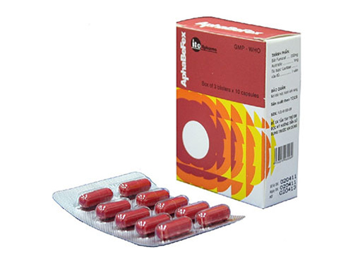 Thuốc aphabefex là thuốc gì? có tác dụng gì? giá bao nhiêu tiền?