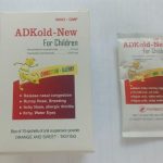 Thuốc ADKold New for Children là thuốc gì? có tác dụng gì? giá bao nhiêu tiền?
