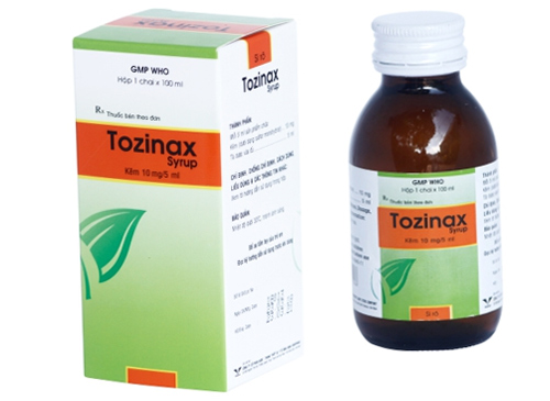 Thuốc tozinax syrup 100ml là thuốc gì? có tác dụng gì? giá bao nhiêu tiền?