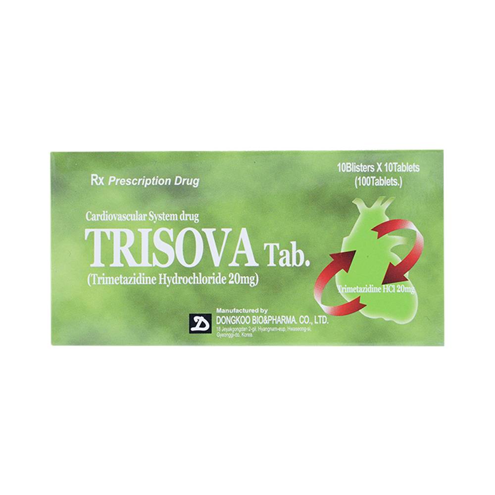 Thuốc trisova 20mg là thuốc gì? có tác dụng gì? giá bao nhiêu tiền?