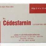Thuốc cedesfarnin 0.25mg là thuốc gì? có tác dụng gì? giá bao nhiêu tiền?