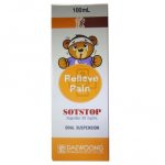 Thuốc hạ sốt sotstop 100ml có tác dụng gì? giá bao nhiêu tiền?