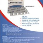 Thuốc denvin 300 là thuốc gì? có tác dụng gì? giá bao nhiêu tiền?