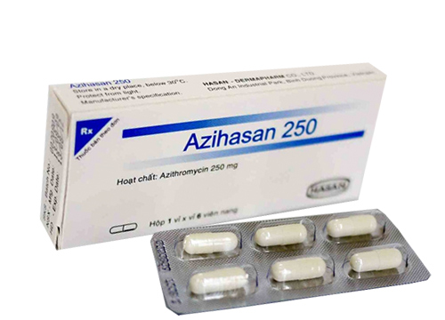 Thuốc azihasan 250 là thuốc gì? có tác dụng gì? giá bao nhiêu tiền?