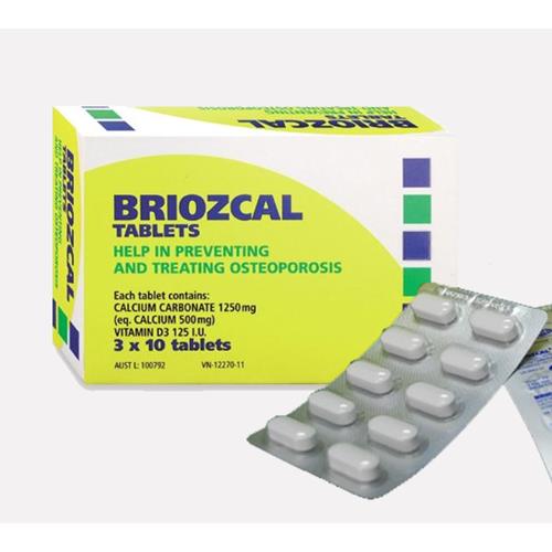 Thuốc briozcal là thuốc gì? có tác dụng gì? giá bao nhiêu tiền?