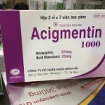 Thuốc acigmentin 1000 là thuốc gì? có tác dụng gì? giá bao nhiêu tiền?
