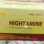 Thuốc hightamine là thuốc gì? có tác dụng gì? giá bao nhiêu tiền?