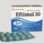 Thuốc eftimol 30 là thuốc gì? có tác dụng gì? giá bao nhiêu tiền?