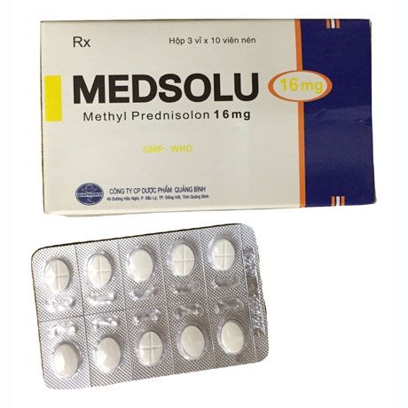 Thuốc medsolu 16mg là thuốc gì? có tác dụng gì? giá bao nhiêu tiền?