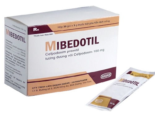 Thuốc mibedotil 3g là thuốc gì? có tác dụng gì? giá bao nhiêu tiền?