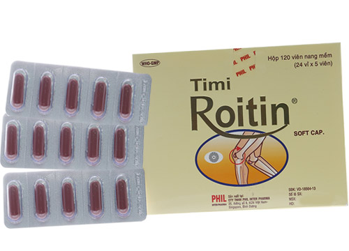Thuốc timi roitin là thuốc gì? có tác dụng gì? giá bao nhiêu tiền?