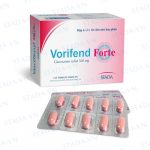 Thuốc vorifend forte 500mg là thuốc gì? có tác dụng gì? giá bao nhiêu tiền?