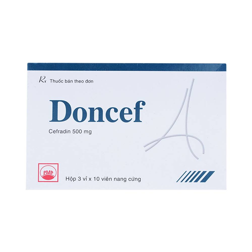 Thuốc doncef 500mg là thuốc gì? có tác dụng gì? giá bao nhiêu tiền?