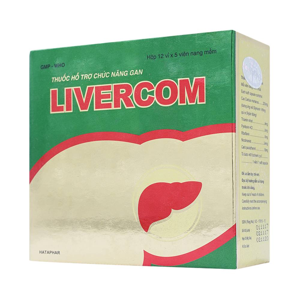 Thuốc livercom là thuốc gì? có tác dụng gì? giá bao nhiêu tiền?