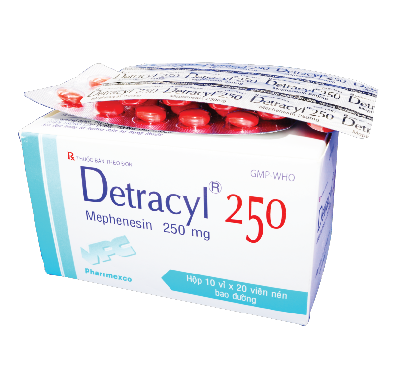 Thuốc detracyl 250 là thuốc gì? có tác dụng gì? giá bao nhiêu tiền?