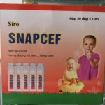 Thuốc snapcef 10ml là thuốc gì? có tác dụng gì? giá bao nhiêu tiền?