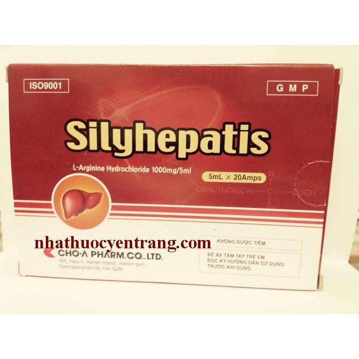 Thuốc silyhepatis 5ml là thuốc gì? có tác dụng gì? giá bao nhiêu tiền?