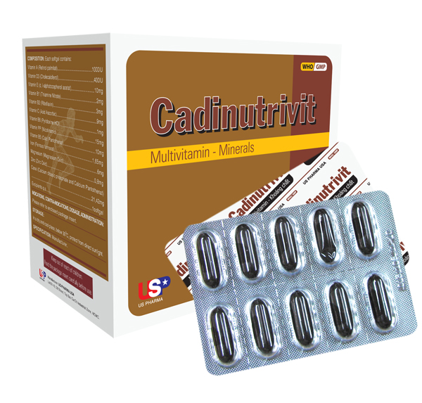 Thuốc cadinutrivit là thuốc gì? có tác dụng gì? giá bao nhiêu tiền?