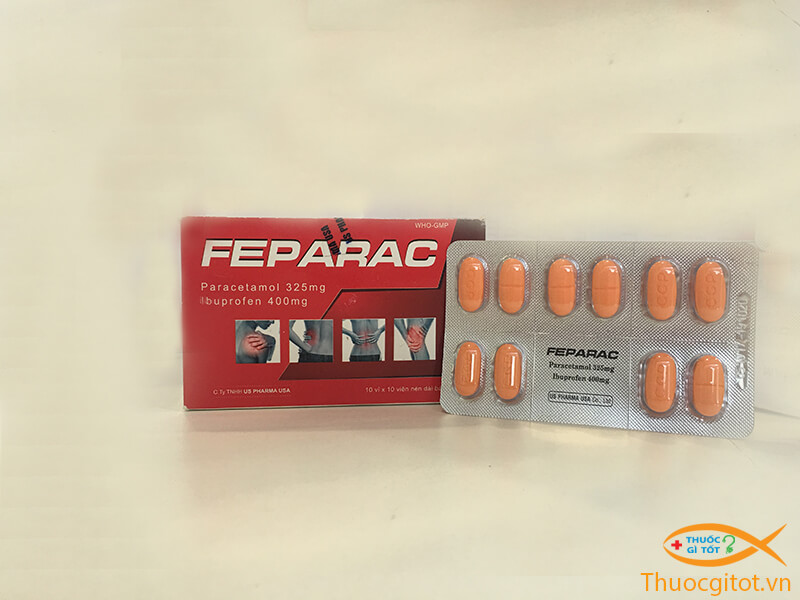 Thuốc feparac 325mg là thuốc gì? có tác dụng gì? giá bao nhiêu tiền?