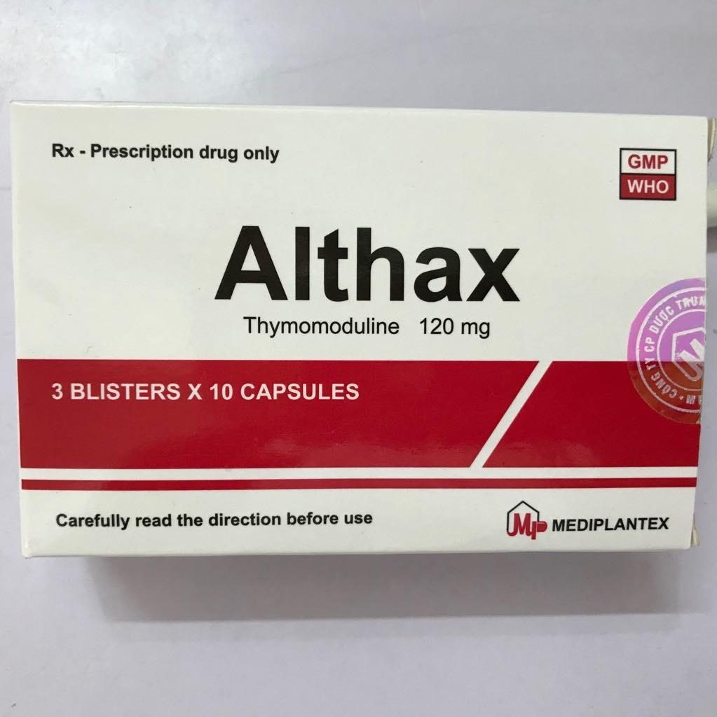 Thuốc althax 120mg là thuốc gì? có tác dụng gì? giá bao nhiêu tiền?