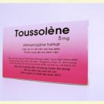 Thuốc toussolene là thuốc gì? có tác dụng gì? giá bao nhiêu tiền?