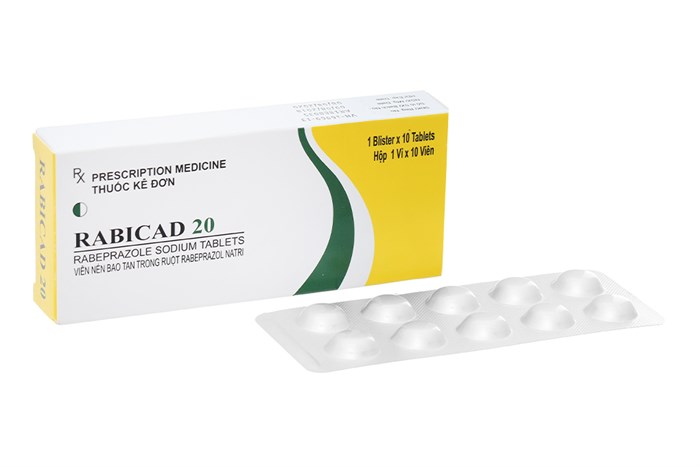 Thuốc rabicad 20mg là thuốc gì? có tác dụng gì? giá bao nhiêu tiền?