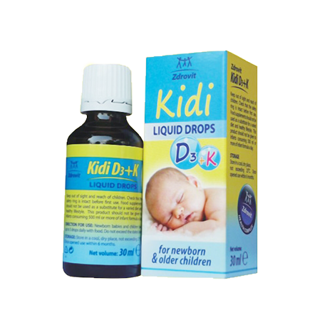 Thuốc kidi d3+k là thuốc gì? có tác dụng gì? giá bao nhiêu tiền?