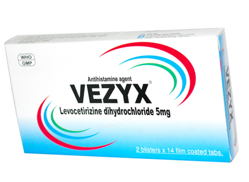 Thuốc vezyx 5mg là thuốc gì? có tác dụng gì? giá bao nhiêu tiền?