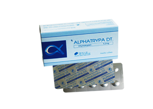 Thuốc alphatrypa dt là thuốc gì? có tác dụng gì? giá bao nhiêu tiền?