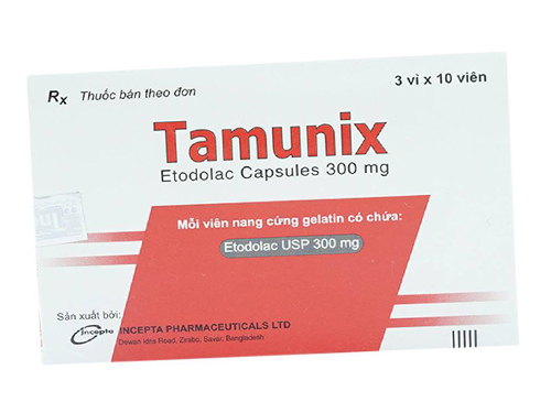 Thuốc tamunix 300mg là thuốc gì? có tác dụng gì? giá bao nhiêu tiền?