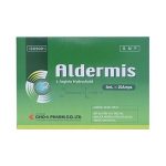 Thuốc aldermis 1g/5ml là thuốc gì? có tác dụng gì? giá bao nhiêu tiền?
