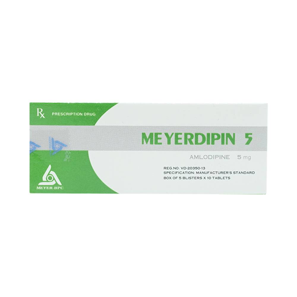 Thuốc meyerdipin 10 là thuốc gì? có tác dụng gì? giá bao nhiêu tiền?