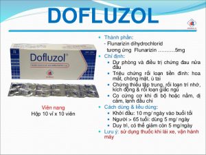 Thuốc dofluzol 5 là thuốc gì? có tác dụng gì? giá bao nhiêu tiền?