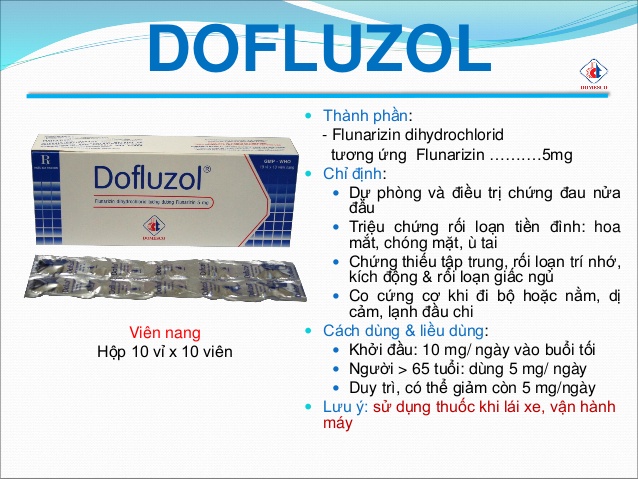 Thuốc dofluzol 5 là thuốc gì? có tác dụng gì? giá bao nhiêu tiền?