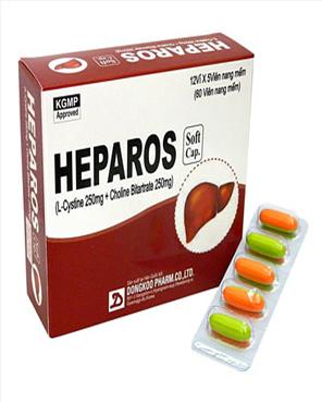 Thuốc heparos là thuốc gì? có tác dụng gì? giá bao nhiêu tiền?