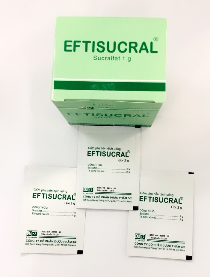 Thuốc eftisucral là thuốc gì? có tác dụng gì? giá bao nhiêu tiền?