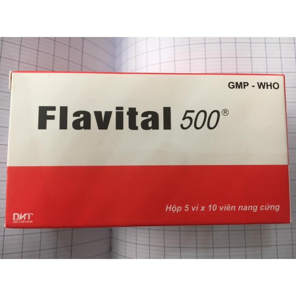 Thuốc flavital 500 là thuốc gì? có tác dụng gì? giá bao nhiêu tiền?