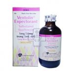 Thuốc ventolin expectorant 60ml là thuốc gì? có tác dụng gì? giá bao nhiêu tiền?