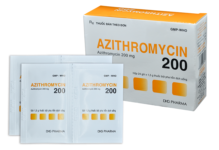 Thuốc azithromycin 200 dhg là thuốc gì? có tác dụng gì? giá bao nhiêu tiền?