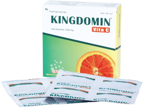 Thuốc Kingdomin-vita C là thuốc gì? có tác dụng gì? giá bao nhiêu tiền?