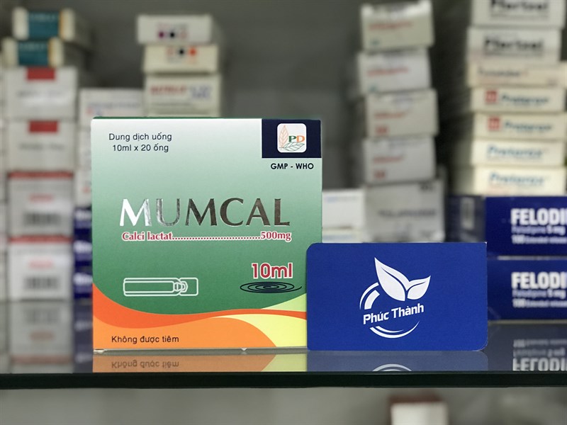 Thuốc mumcal 10ml là thuốc gì? có tác dụng gì? giá bao nhiêu tiền?