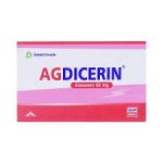 Thuốc agdicerin 50mg là thuốc gì? có tác dụng gì? giá bao nhiêu tiền?