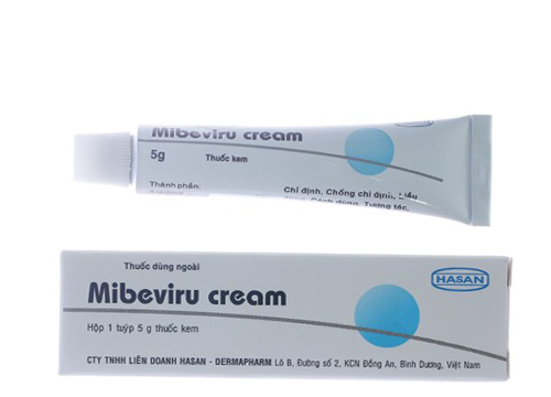 Thuốc mibeviru cream 5g là thuốc gì? có tác dụng gì? giá bao nhiêu tiền?